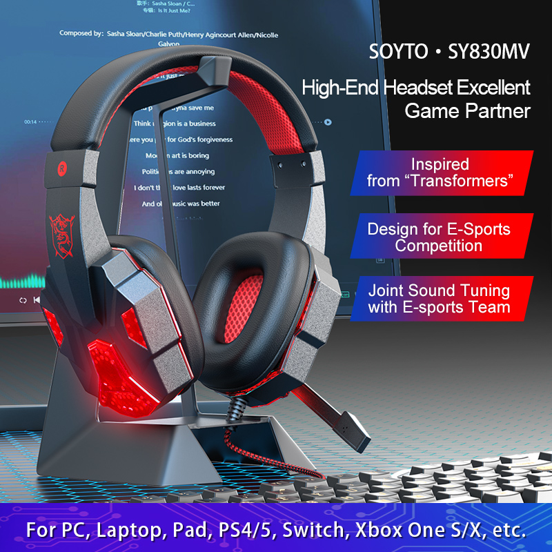 Gaming Headset With Mic Rgb - 7.1 サラウンド サウンド ゲーミング ヘッドセット -