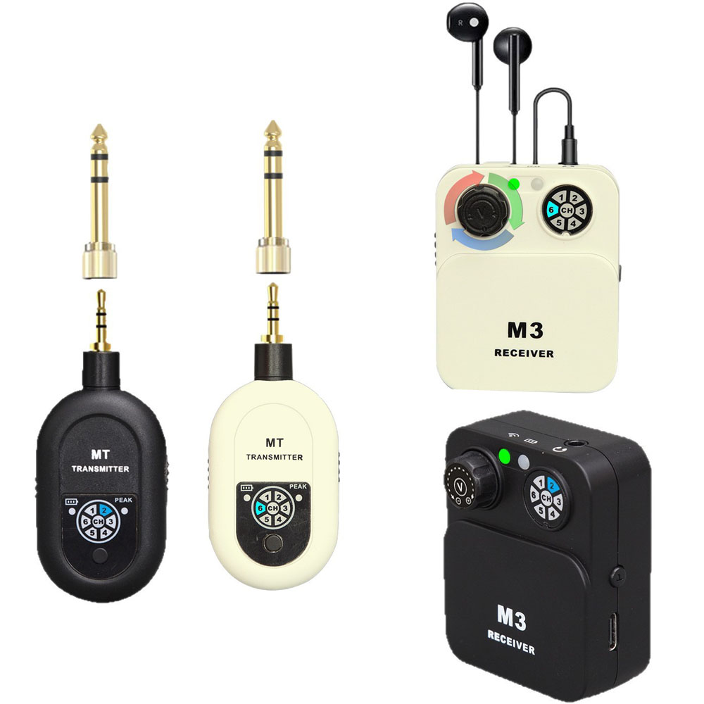 In Ear Monitors For Singers - ワイヤレスモニタリングインイヤーステージエコーデューティーフォンシステム2.4G FMバンド、メンバー歌手がリアルタイムでエコーを聴くことができます。