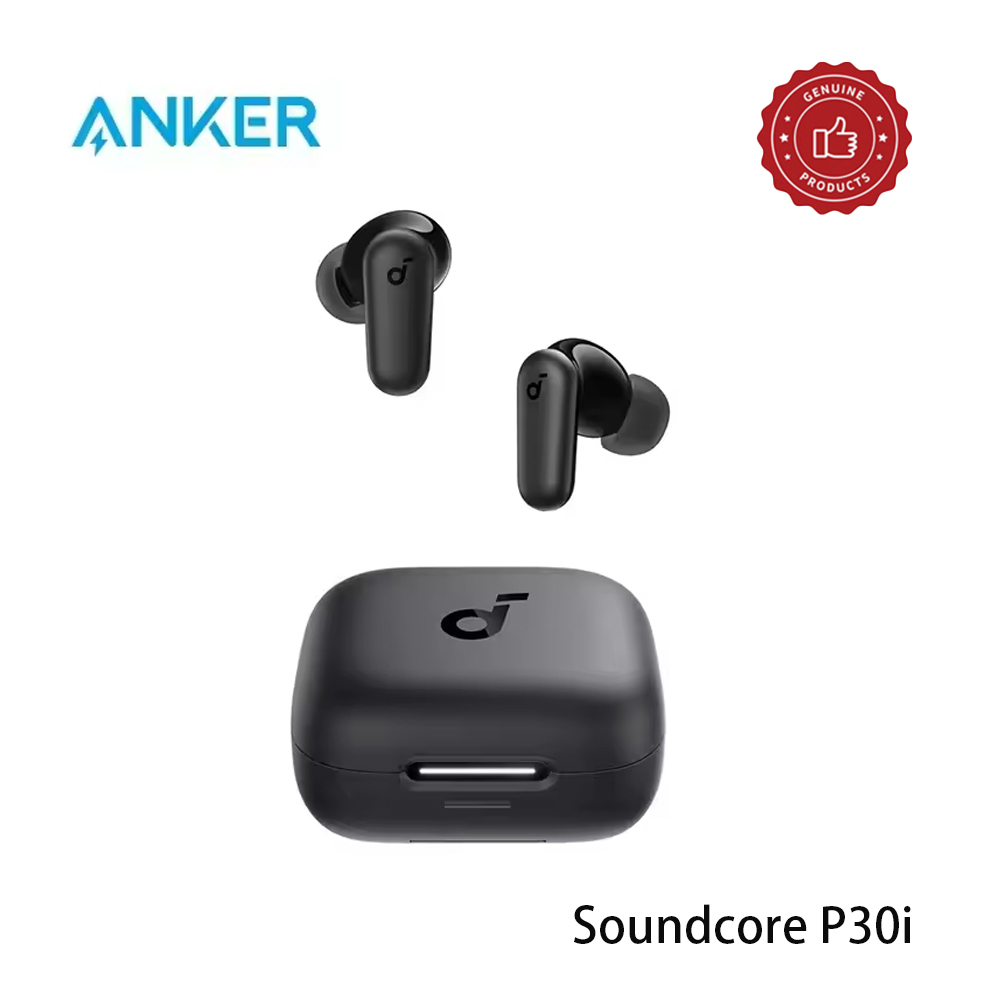 Speakers - Anker Soundcore P30i インテリジェントノイズキャンセリングBluetoothイヤホン サラウンドサウンドエフェクト 超長時間バッテリー駆動