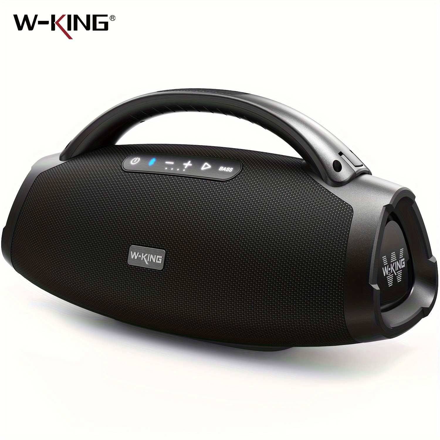 Portable Bluetooth Speaker Waterproof Ipx7 - W-KING X20 ポータブルBluetoothスピーカー、200W RMSの大出力低音パーティーブームボックス、IPX7防水スピーカー、大型で大音量の屋外用ブームボックス