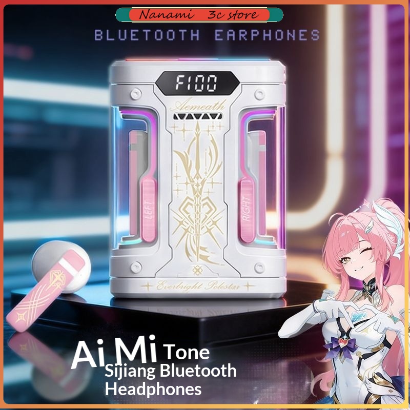 Headphones - アニメエリシア TWS Bluetooth イヤホンセミインイヤー Bluetooth 6.0