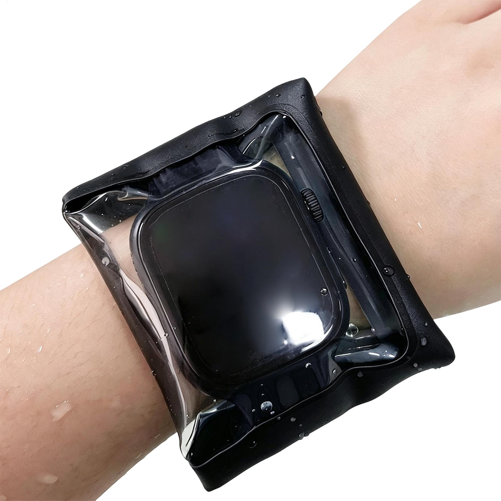 Smartwatches - 時計画面密封ポーチスマートウォッチ防水ケース水泳ダイビング保護カバー屋外屋内プールビーチ用