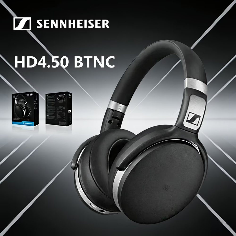 Anc Wireless Over Ear Headphones - オリジナルゼンハイザー HD 4.50 BTNC ワイヤレスアクティブノイズキャンセリング機能付き 25時間バッテリー駆動