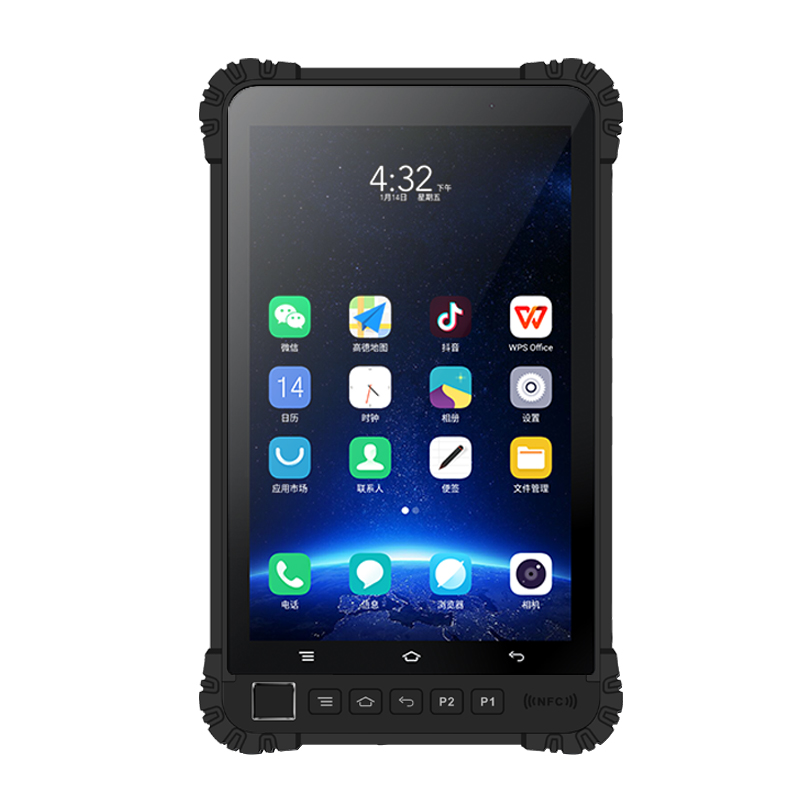Tablets - 卸売 耐衝撃性IP68工業用Androidタブレット 4G 8インチ RAM 6GB