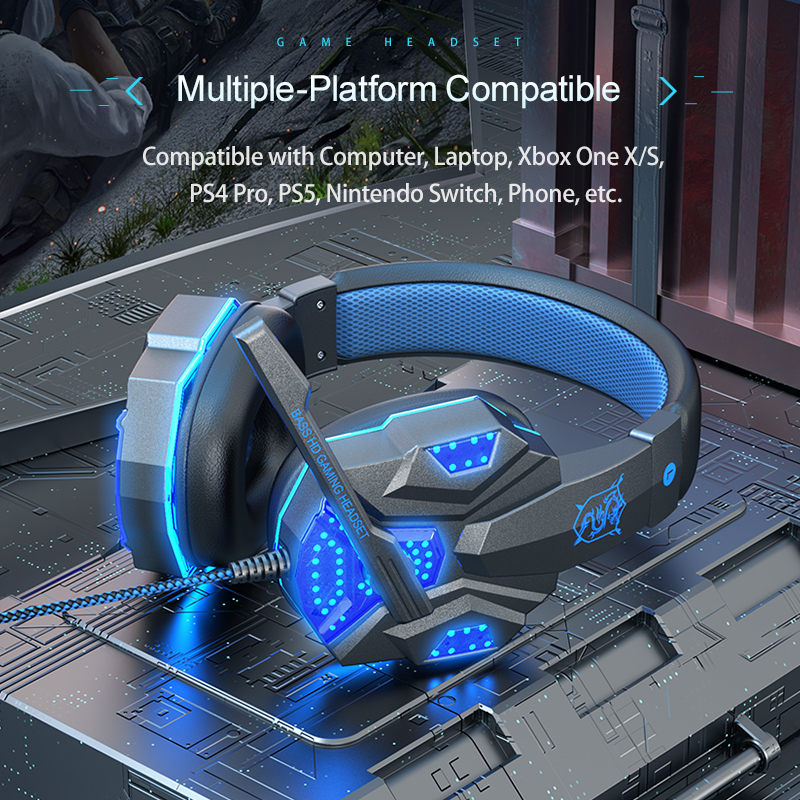 7.1 サラウンド サウンド ゲーミング ヘッドセット -  - Gaming Headset With Mic Rgb のレビューと価格