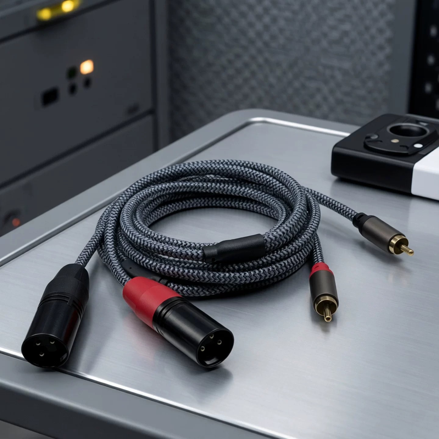 HIFI 2RCA - 2XLR（オス）オーディオケーブル  - Speakers のレビューと価格