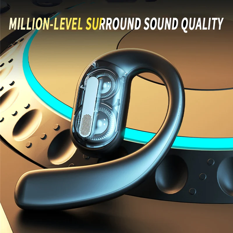 ワイヤレス Bluetooth ヘッドフォンフルオープンヘッ - Open Ear Air Conduction Headphones のレビューと価格