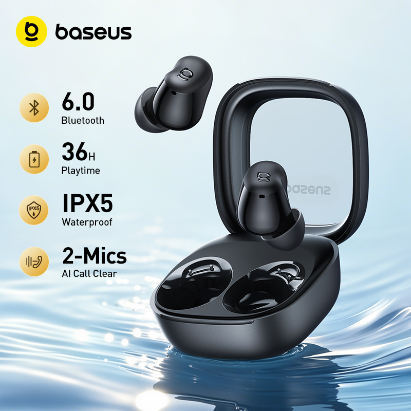 Baseus Bass WM02s ワイヤレスイヤホン Bl - Sleep Mask Headphones Bluetooth のレビューと価格
