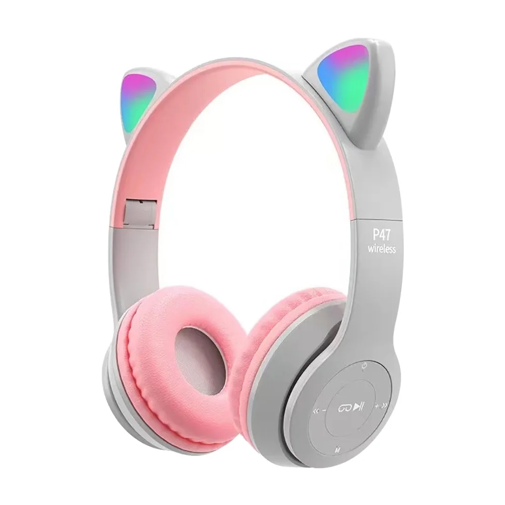 かわいい猫耳 Bluetooth 対応ヘッドセット LED  - Cat Ear Bluetooth Headset Led のレビューと価格