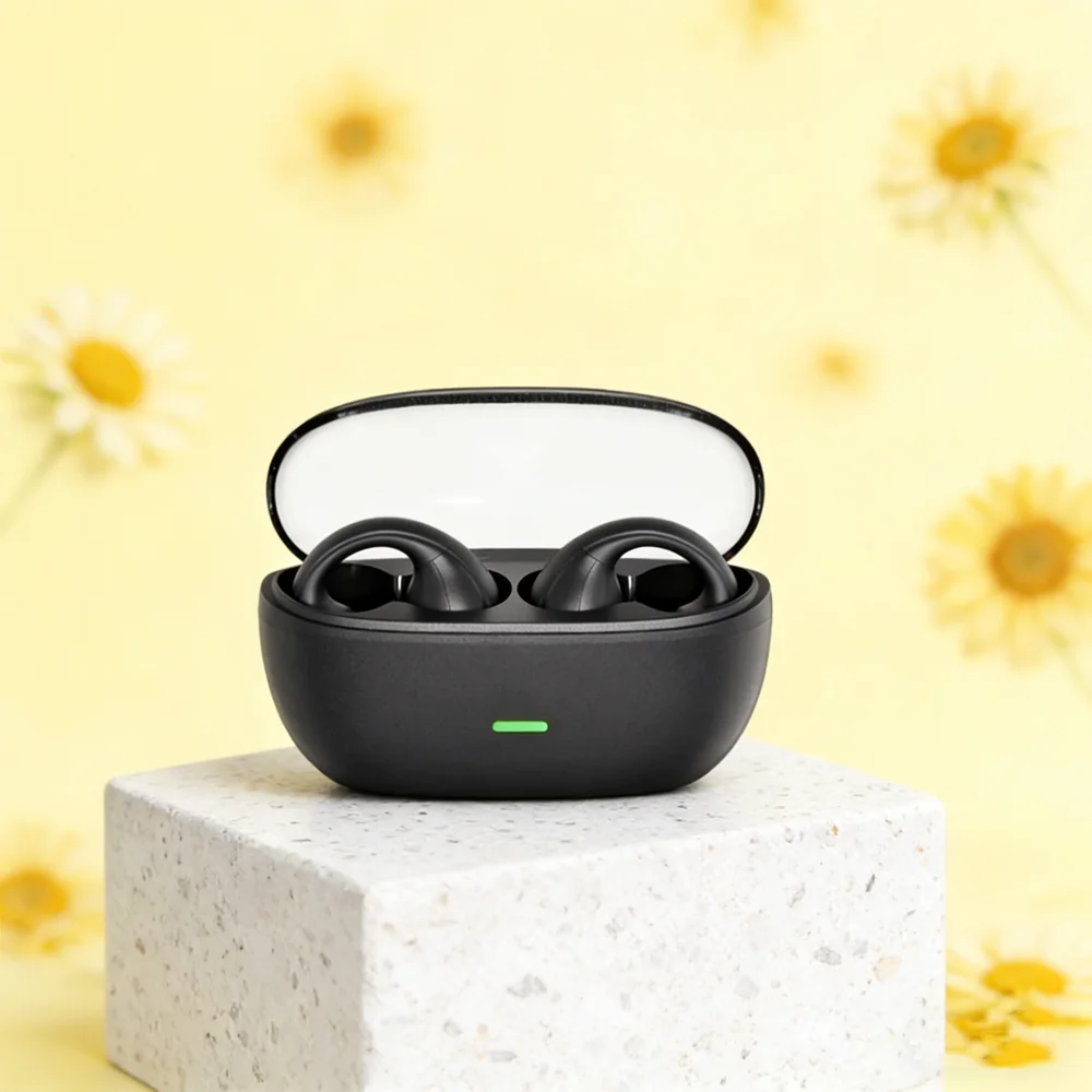 Bluetoothヘッドセット5.3 ワイヤレス空気伝導ヘッ - Open Ear Air Conduction Headphones のレビューと価格