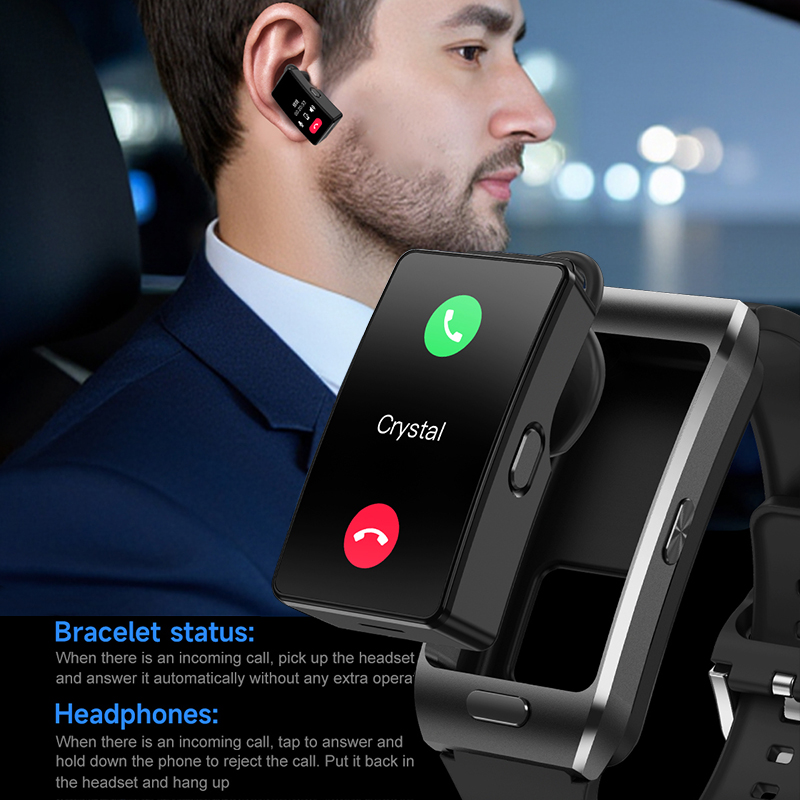 LIGE 新しいスマートウォッチイヤホン TWS 2 in  - Tws Earbuds Bluetooth 5.3 のレビューと価格