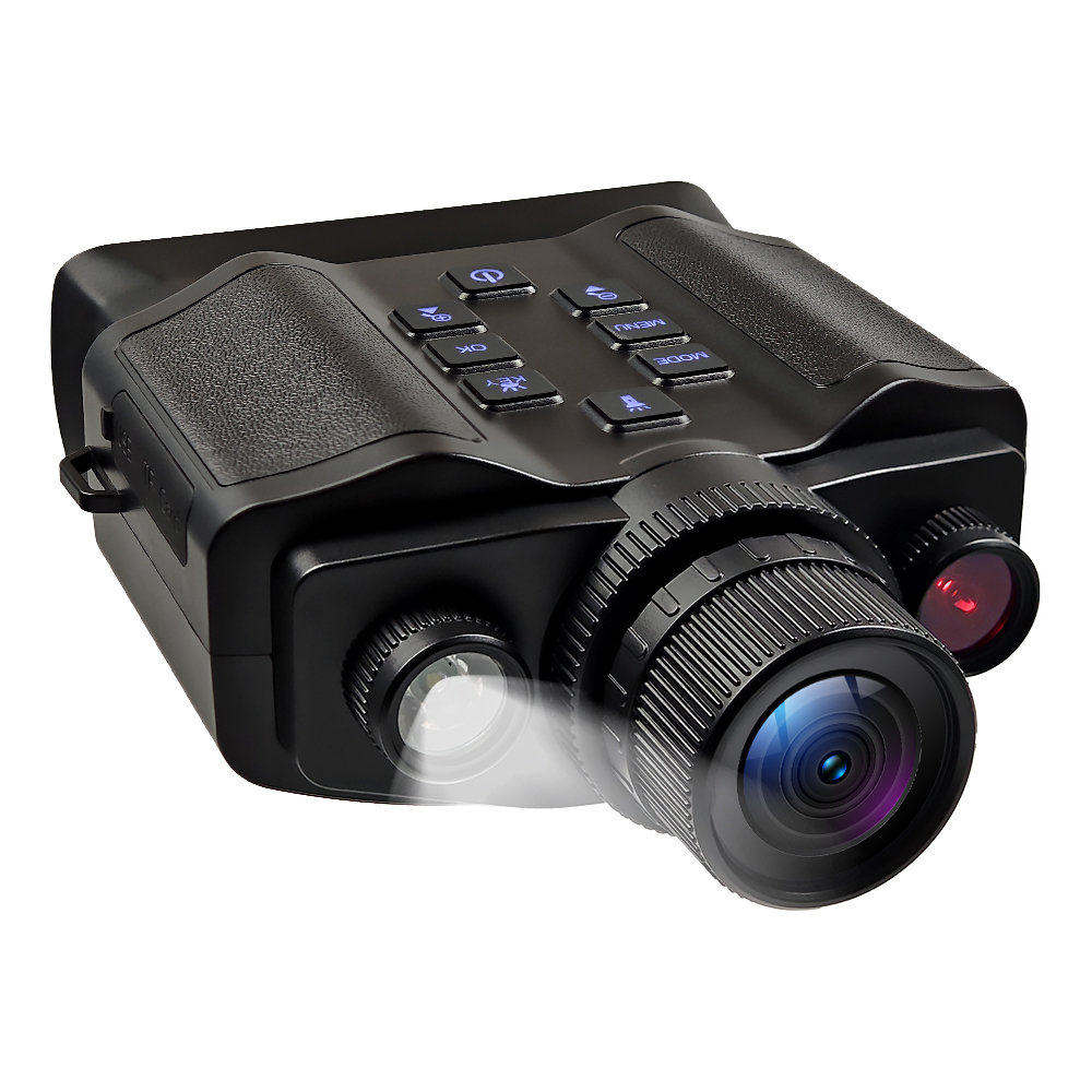 60MP 5K赤外線ナイトビジョン双眼鏡懐中電灯カメラ、10 - Cameras のレビューと価格