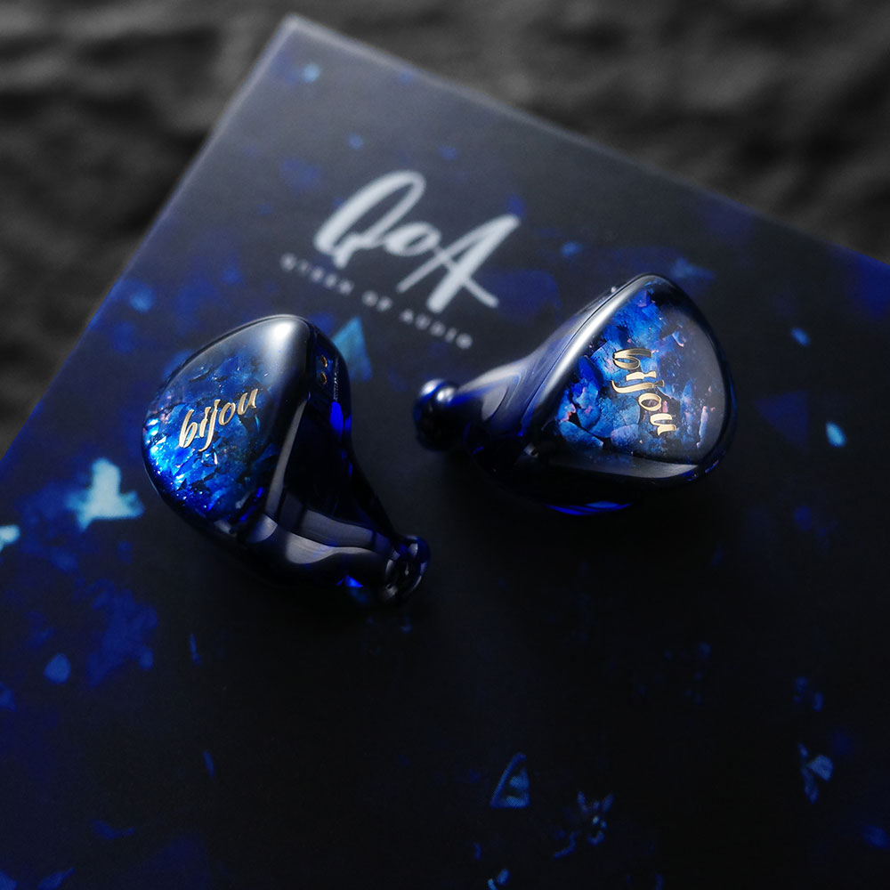 新しい QoA Bijou ヘッドフォン 1DD + 1BA - Planar Magnetic Iem Earphones のレビューと価格