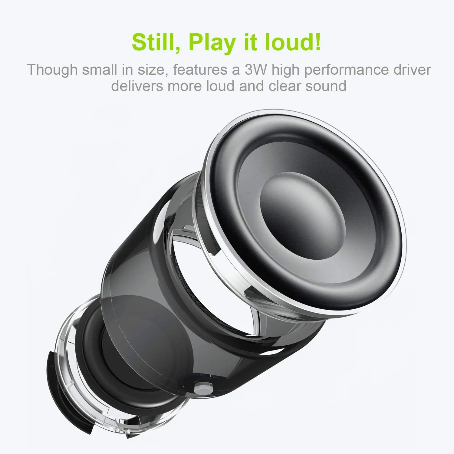 Bluetooth EWA-A106 proミニスピーカー, - Portable Bluetooth Speaker Waterproof Ipx7 のレビューと価格