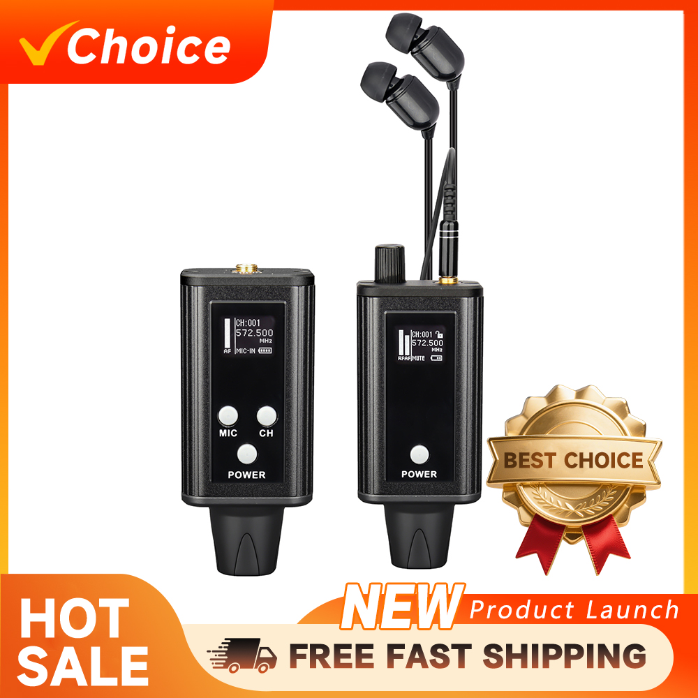 プロフェッショナルUHF IEMワイヤレスインイヤーモニター - In Ear Monitors For Singers のレビューと価格