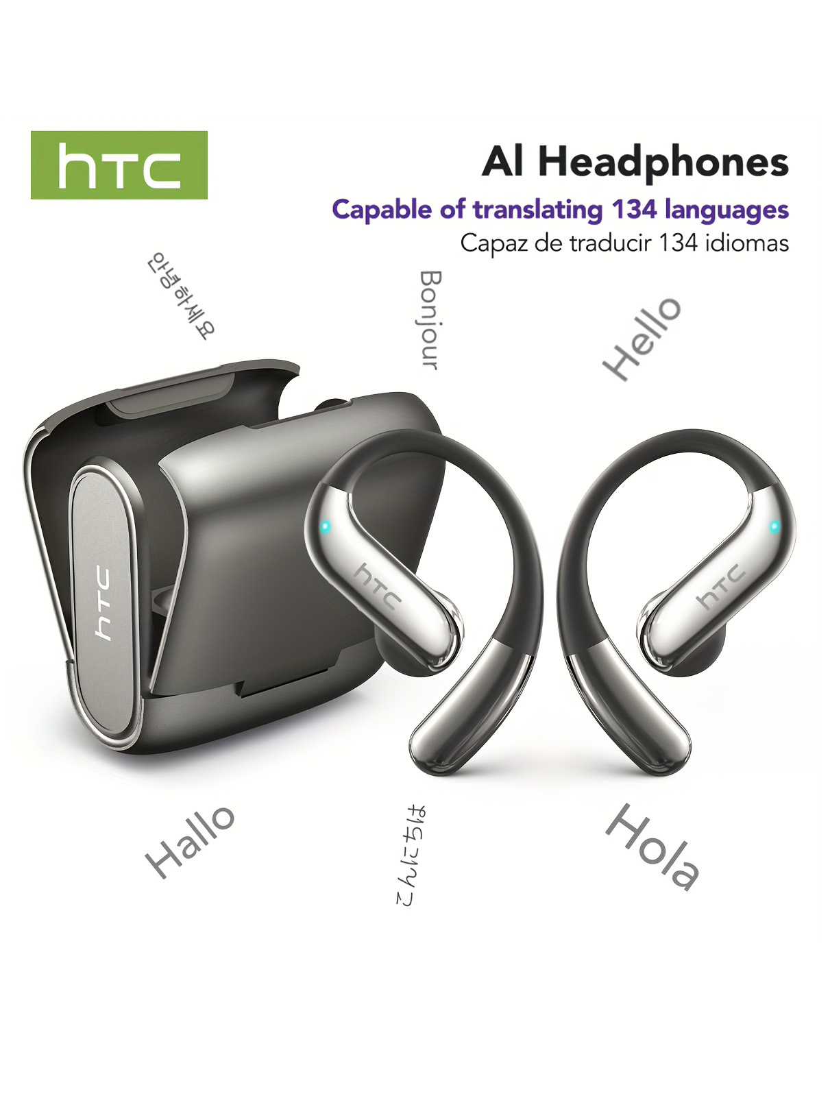 オープンイヤー Bluetooth ヘッドフォン HTC 3 - Speakers のレビューと価格