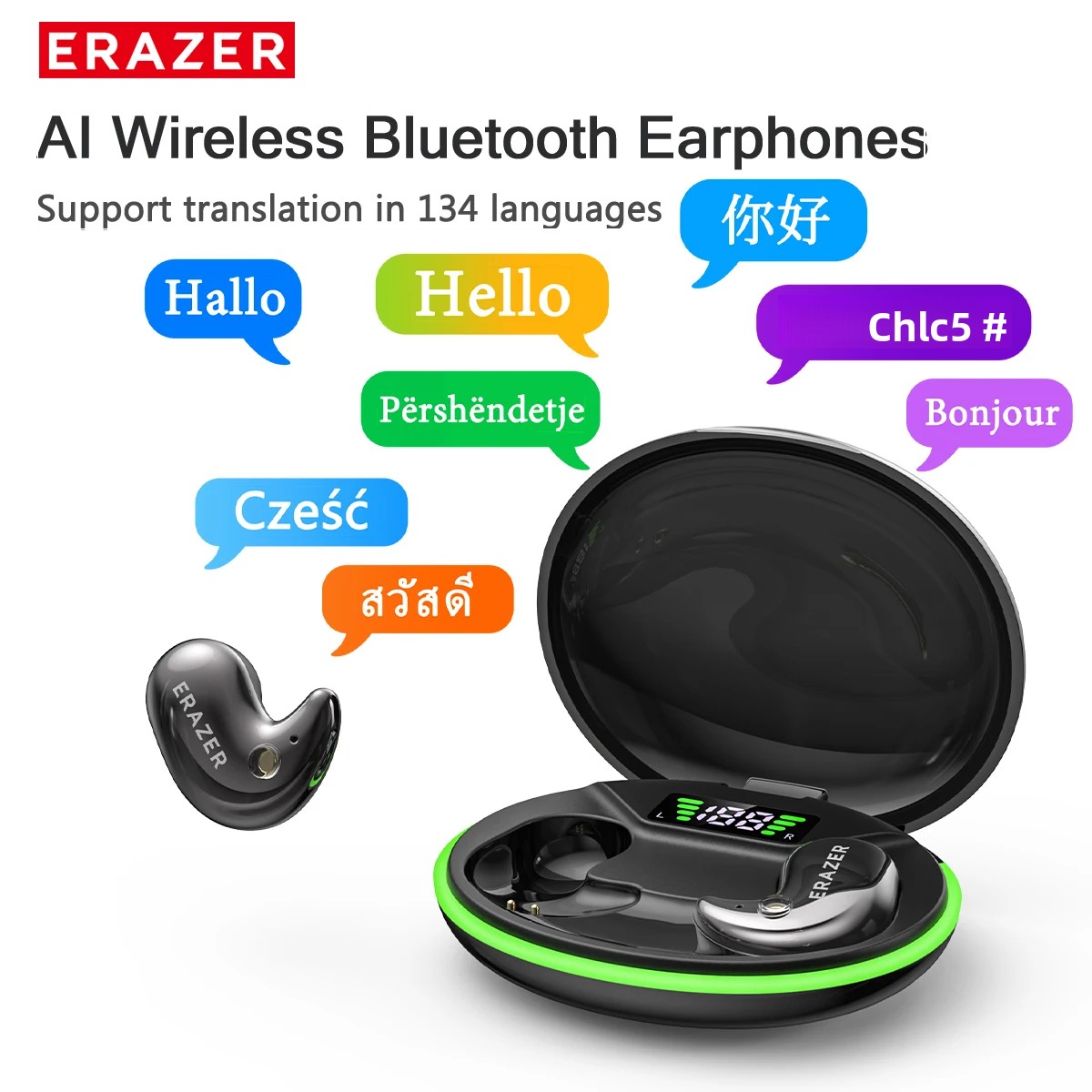 EARZER XF58 インイヤー型Bluetoothヘッド - Headphones のレビューと価格