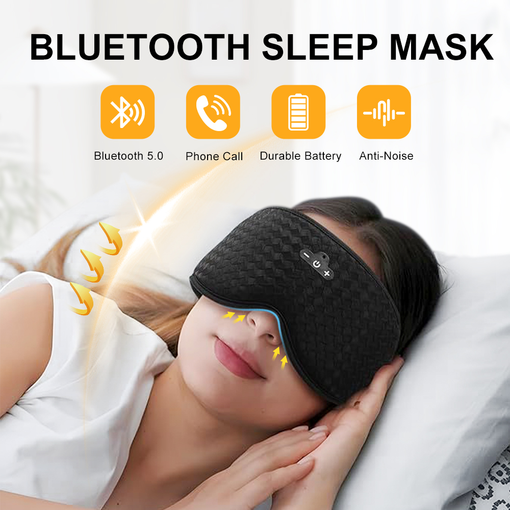 3D Bluetooth スリーピングマスクヘッドフォンアイ - Sleep Mask Headphones Bluetooth のレビューと価格