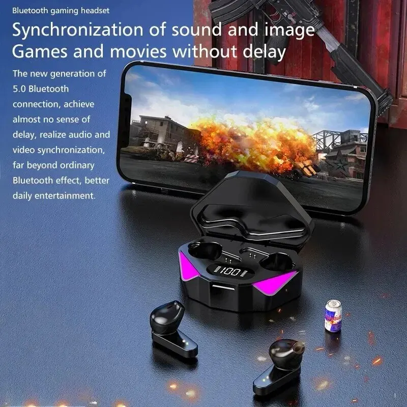 TWS ワイヤレス Bluetooth 5.3 ヘッドセット - Gaming Headset With Mic Rgb のレビューと価格
