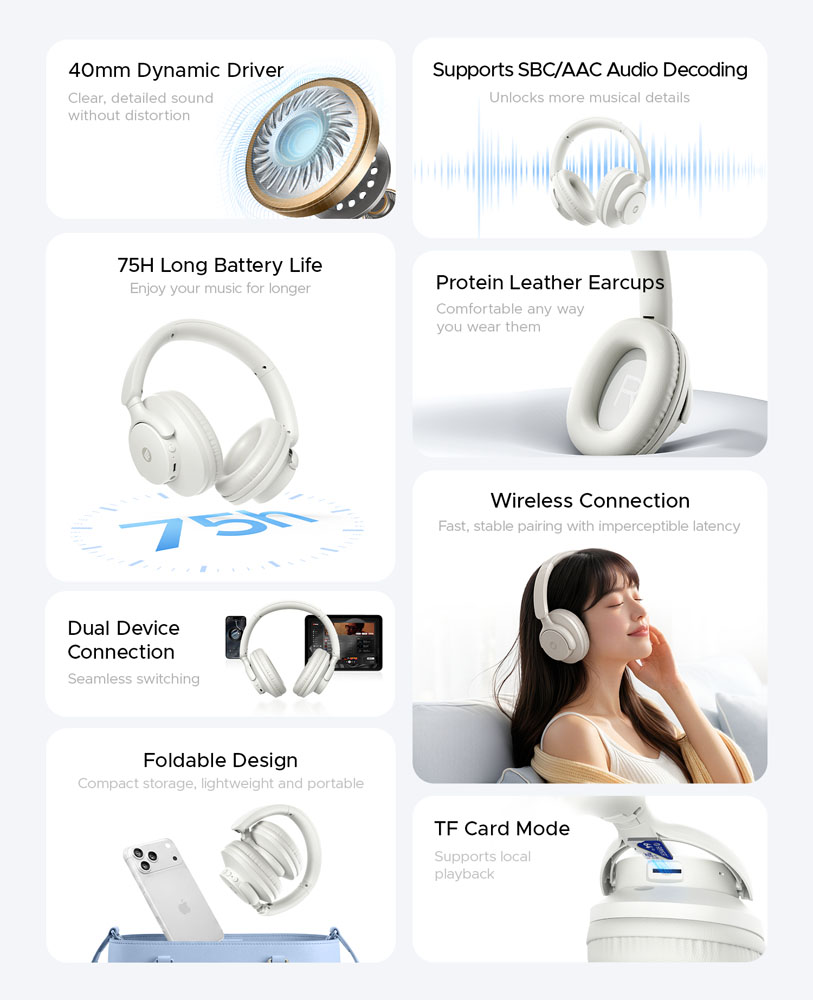 ORICO ワイヤレス オーバーイヤー Bluetooth  - Anc Wireless Over Ear Headphones のレビューと価格
