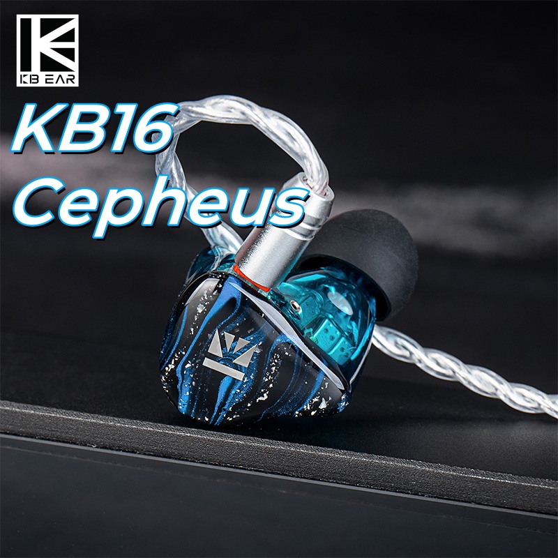 KBEAR Cepheus KB16 インイヤー有線デュアル - Planar Magnetic Iem Earphones のレビューと価格