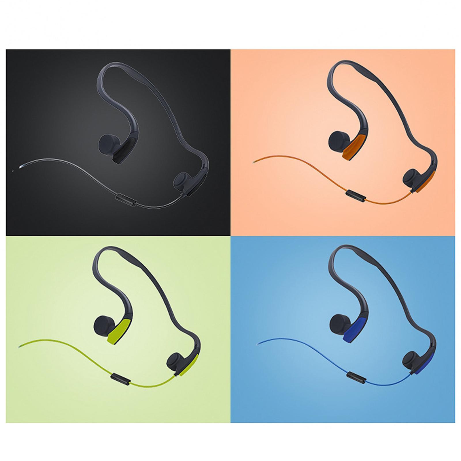 骨伝導有線ヘッドセット 音声コントロール ランニング アウト - Bone Conduction Running Headphones のレビューと価格