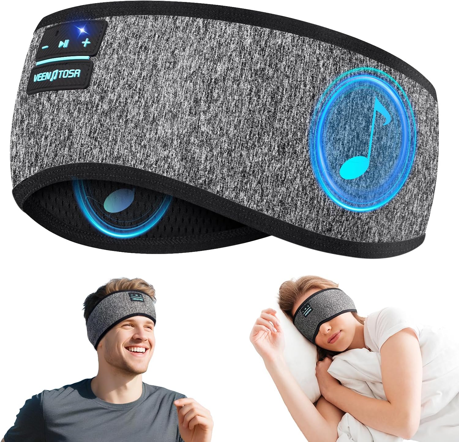 Bluetoothイヤホン スポーツ用 横向き寝対応 ヘッド - Sleep Mask Headphones Bluetooth のレビューと価格