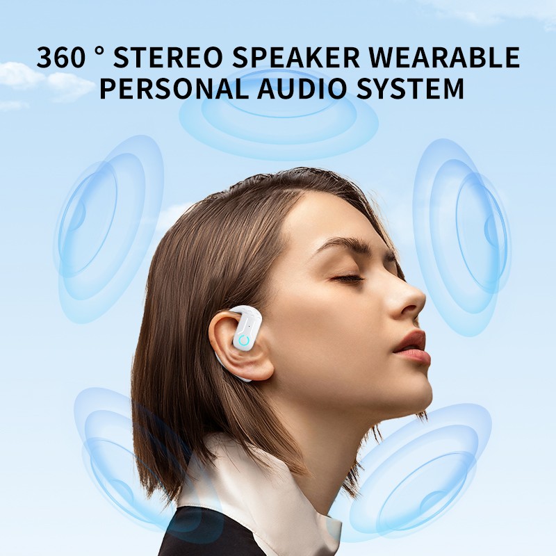 Bluetooth 5.4 オープンワイヤレスイヤホン 18 - Open Ear Air Conduction Headphones のレビューと価格
